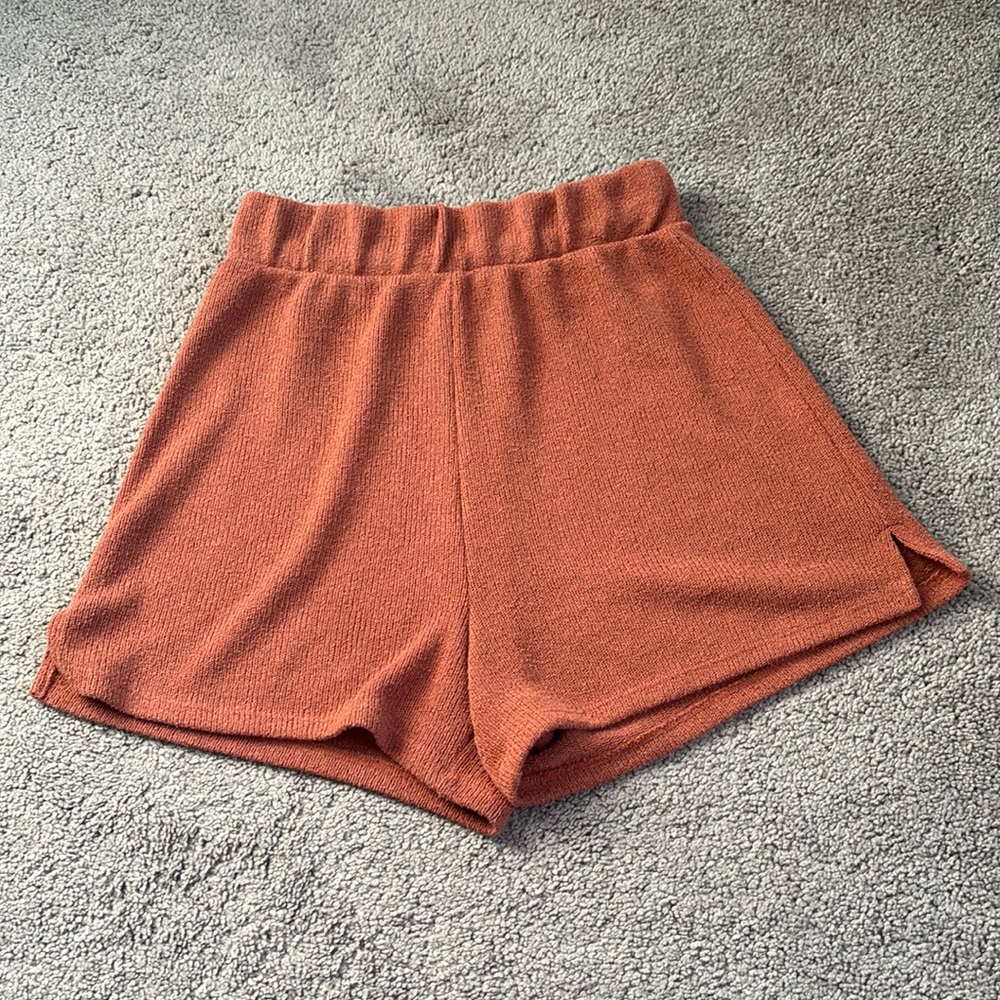Soft Burnt Orange Shorts